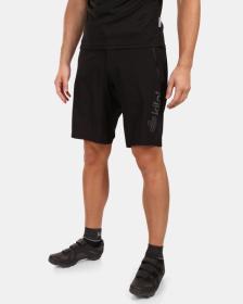 KILPI RIVAL-M Černý cyklistický dres + KILPI HIXON-M Černé cyklistické kraťasy