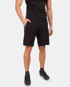 KILPI RIVAL-M Černý cyklistický dres + KILPI HIXON-M Černé cyklistické kraťasy