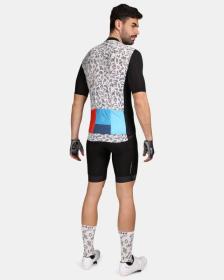 KILPI RIVAL-M Černý cyklistický dres + KILPI PRESSURE-M Černé cyklistické šortky