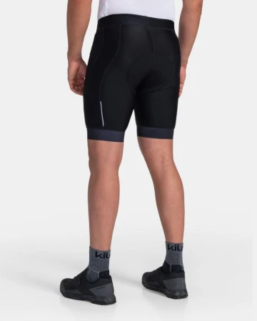 KILPI RIVAL-M Černý cyklistický dres + KILPI PRESSURE-M Černé cyklistické šortky