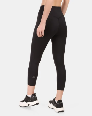KILPI RIVIAN-W Černé dámské 7/8 fitness legíny