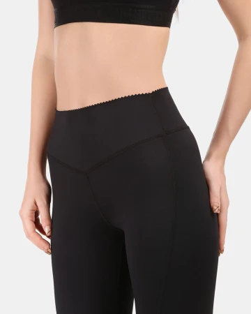 KILPI RIVIAN-W Černé dámské 7/8 fitness legíny