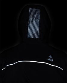 KILPI ROSA-M Černá pánská outdoorová bunda