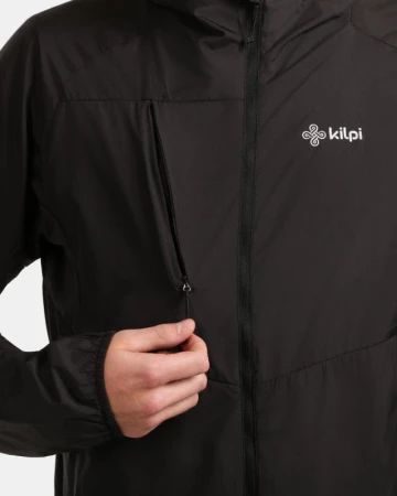 KILPI ROSA-M Černá pánská outdoorová bunda