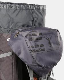 KILPI ROX 40-U Tmavě šedý turistický batoh