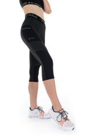 Kilpi ROZARKA-W černé dámské 3/4 legíny