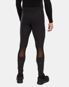 KILPI RUNNER-M Čierne pánske bežecké legíny