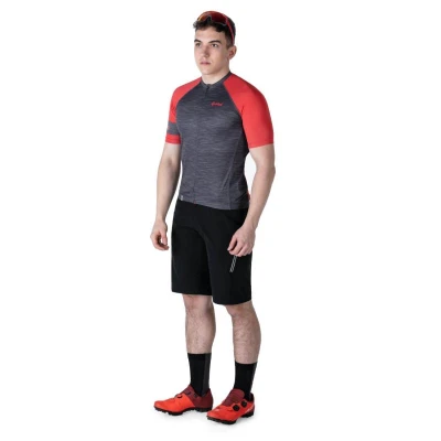 Kilpi SELVA-M červený pánský cyklistický dres