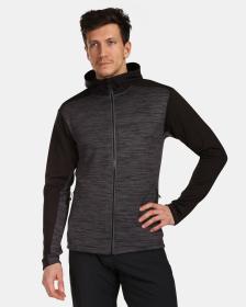 KILPI SEVELEN-M Čierna pánska mikina