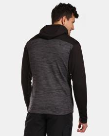 KILPI SEVELEN-M Čierna pánska mikina