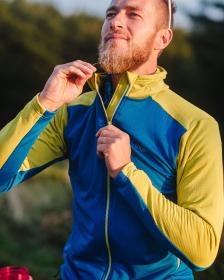 KILPI SEVELEN-M Modrá pánska mikina