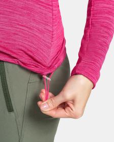 KILPI SEVELEN-W Růžová dámská mikina