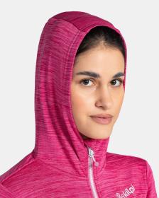 KILPI SEVELEN-W Růžová dámská mikina