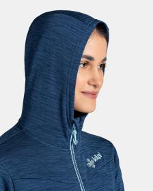 KILPI SEVELEN-W Tmavomodrá dámska mikina