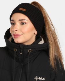 KILPI SIMA-W Černá dámská zimní čelenka