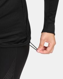 KILPI SIREN-W Černá dámská fleecová mikina