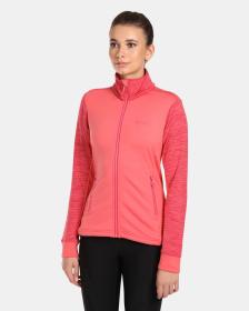 KILPI SIREN-W Ružová dámska mikina