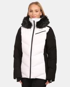 KILPI SKIMMIA-W Bílá dámská lyžařská bunda KILPI SKIMMIA-W Bílá dámská lyžařská bunda