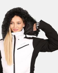 KILPI SKIMMIA-W Bílá dámská lyžařská bunda POUZE 38 (VÝPRODEJ)