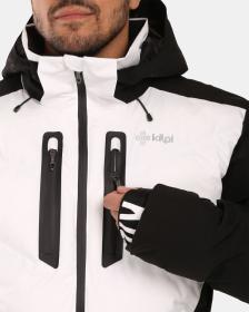 KILPI SKIMMIO-M Bílá pánská lyžařská bunda