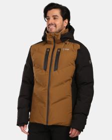 KILPI SKIMMIO-M Hnědá pánská lyžařská bunda