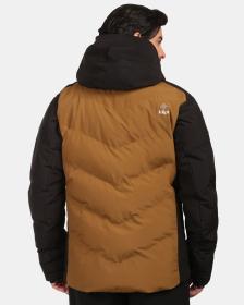 KILPI SKIMMIO-M Hnědá pánská lyžařská bunda