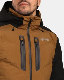 KILPI SKIMMIO-M Hnědá pánská lyžařská bunda