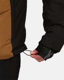 KILPI SKIMMIO-M Hnědá pánská lyžařská bunda