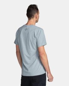 KILPI SKULLY-M Svetlo šedé pánske tričko