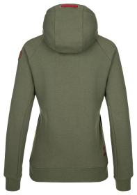 KILPI SOHEY-W Khaki dámská mikina