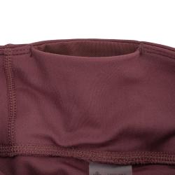 Kilpi SOLAS-W tmavě červené dámské 3/4 legíny