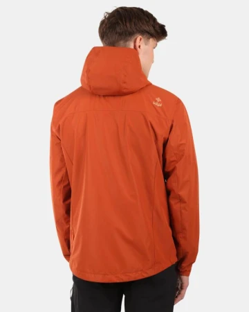 KILPI SONNA-M Hnědá pánská outdoorová bunda