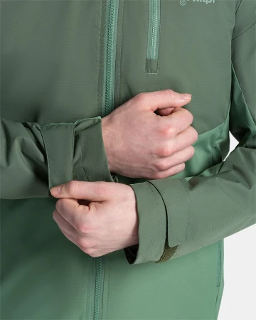 KILPI SONNA-M Tmavě zelená pánská outdoorová bunda