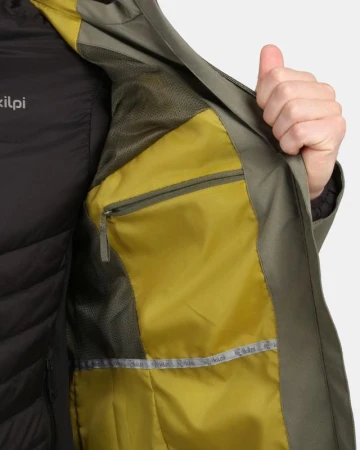 KILPI SONNA-M Zelená pánská outdoorová bunda