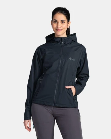 KILPI SONNA-W Černá dámská outdoorová bunda KILPI SONNA-W Černá dámská outdoorová bunda