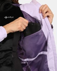 KILPI SONNA-W Fialová dámska outdoorová bunda