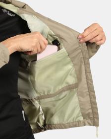KILPI SONNA-W Khaki dámská outdoorová bunda