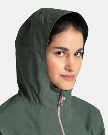 KILPI SONNA-W Tmavě zelená dámská outdoorová bunda