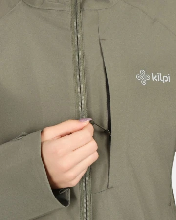 KILPI SONNA-W Zelená dámská outdoorová bunda