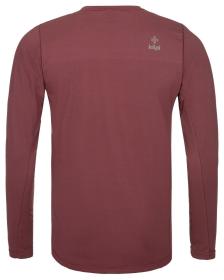 Kilpi SPOLETO-M tmavě červené pánské funkční tričko
