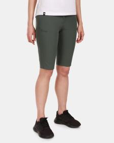 KILPI SYLANE-W Tmavozelené dámske šortky