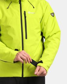 KILPI TAMPA-M Světle zelená pánská lyžařská bunda