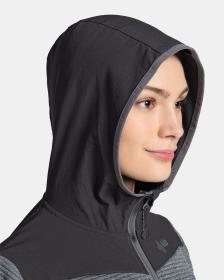 KILPI TANALI-W Tmavo šedá dámska mikina