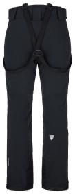 KILPI TEAM PANTS Černé pánské lyžařské kalhoty