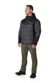 KILPI TEDDY-M Tmavě zelená pánská lyžařská bunda