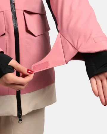 KILPI TEEN-W Korálová dámská lyžařská bunda