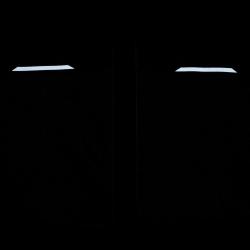 Kilpi TERRY-M čierne pánske bežecké 3/4 legíny