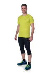 Kilpi TERRY-M čierne pánske bežecké 3/4 legíny