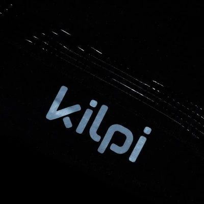 Kilpi TERRY-M černé pánské běžecké 3/4 legíny