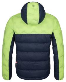 KILPI TEVERY-M Svetlo zelená pánska zateplená bunda